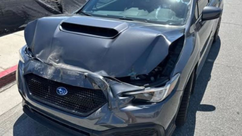 My Subaru VB WRX Only Had 9,000 Miles and Was Doing Just Fine Until a Semi Truck Backed Into It While I Was Parked