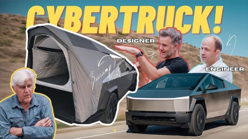 Tesla Cybertruck, Jay Leno