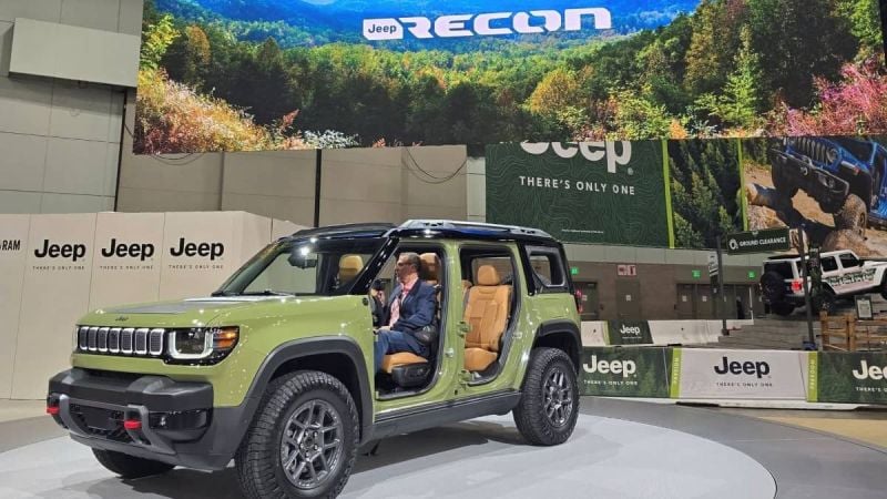Jeep Recon EV at LA Auto Show