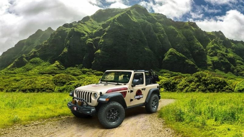 Jurassic Park Jeep Graphics Package