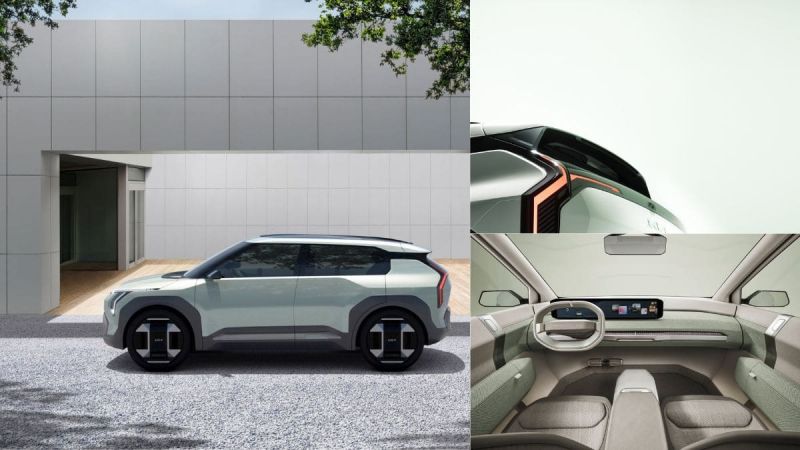 Kia EV3 concept exterior and interior