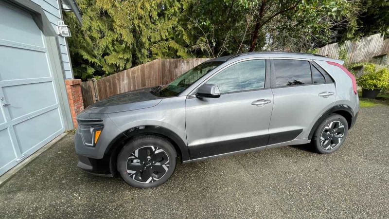 Gray Kia Niro EV