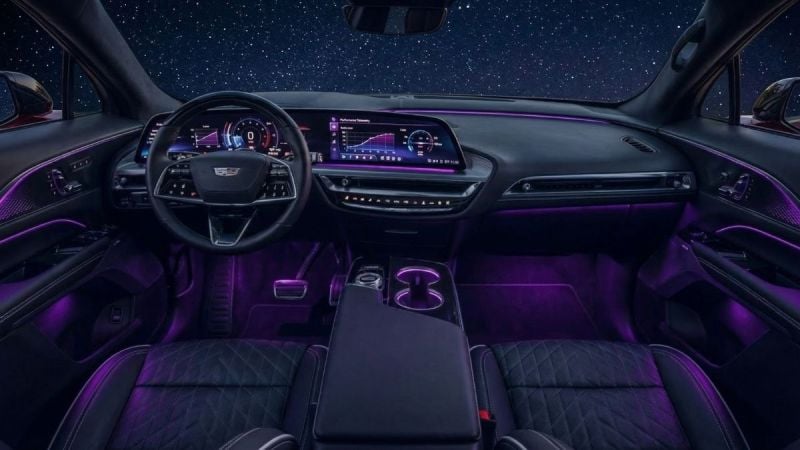 LYRIQ-V Interior Under The Stars