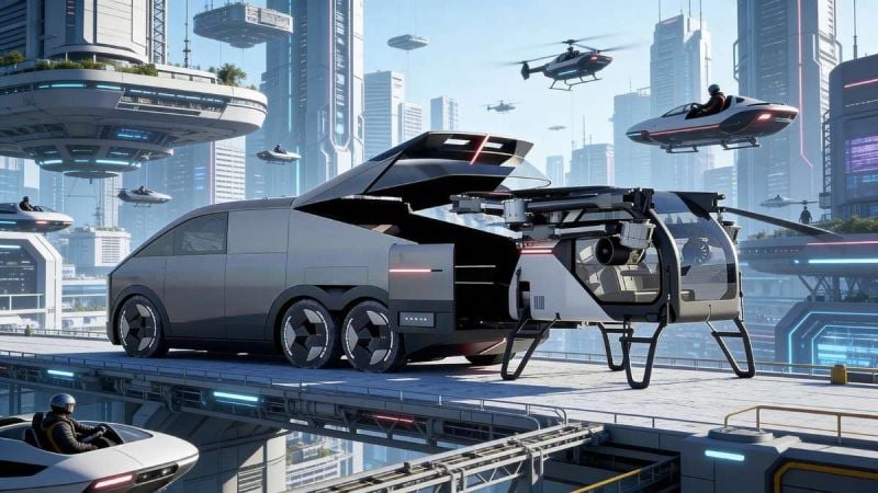 XPeng Land Aircraft Carrier In The Future