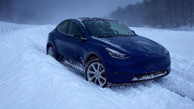 Last Year I Purchased a New 2024 Tesla Model Y LR And Added The Acceleration Boost, But Now I Totaled It And I Believe The Regen Braking Locked The Wheels in a Snow Storm