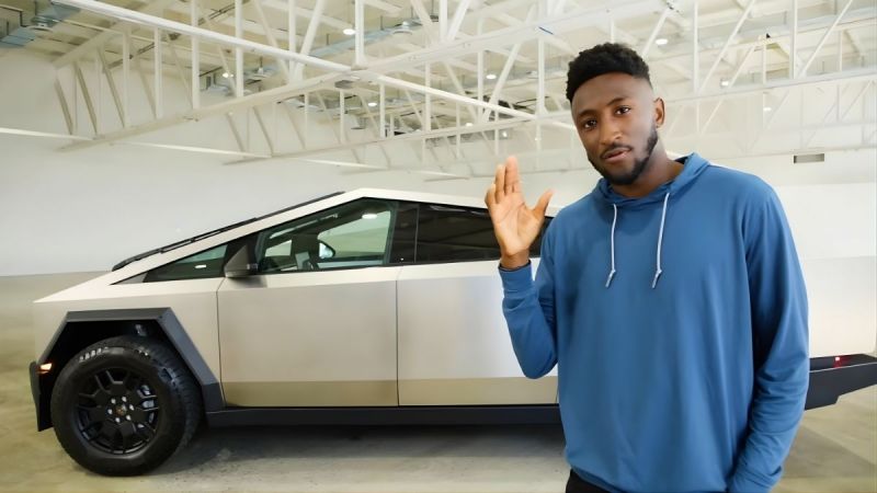 Tesla Cybertruck, MKBHD