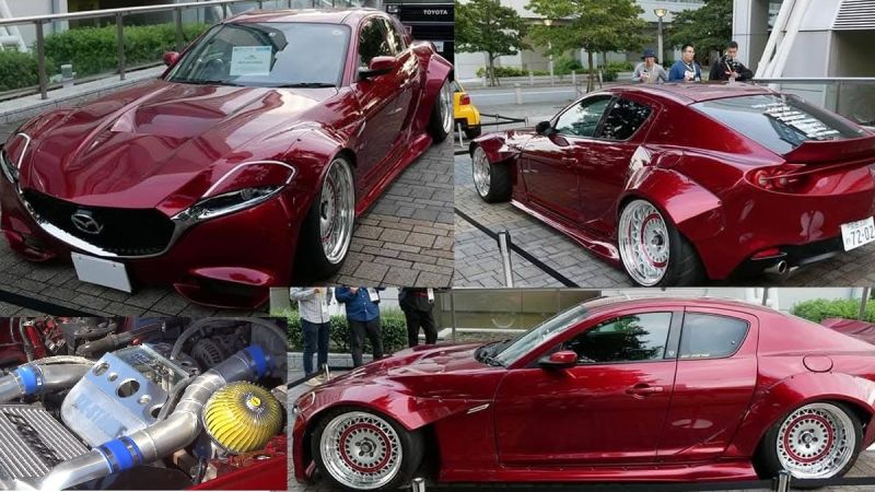 Mazda RX-8 Stance recreates the RX-Vision Concept's design cues