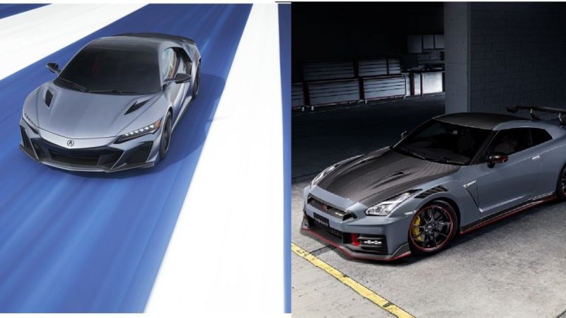 Honda NSX Type-S and Nissan GT-R NISMO R35