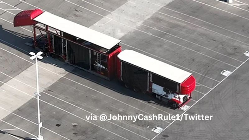 Tesla Already Transports 2 Cybertruck Pickup Trucks From Giga Texas