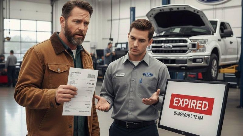 One Day Late, $144 Short This 2024 Ford F-150 Owner Learned the Hard Way That Complimentary Service Has a Brutal Hidden Clock