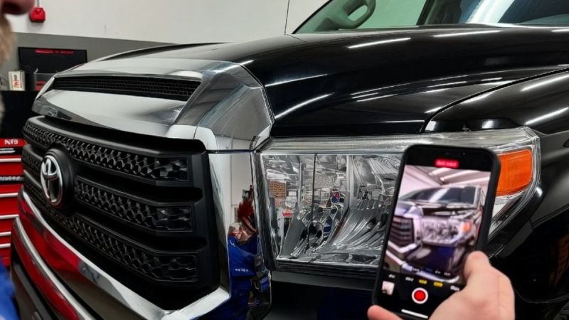 Our Toyota Dealer Sends Us a Video Of Them Inspecting Each Part While They Have Our Vehicle