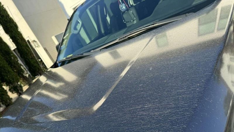 Paint Protective Film on a Toyota Tundra Hood