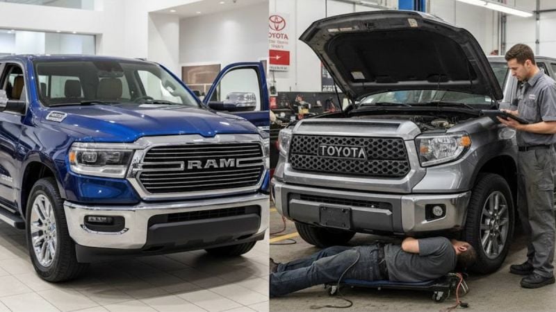 2025 Ram 1500 vs. 2025 Toyota Tundra