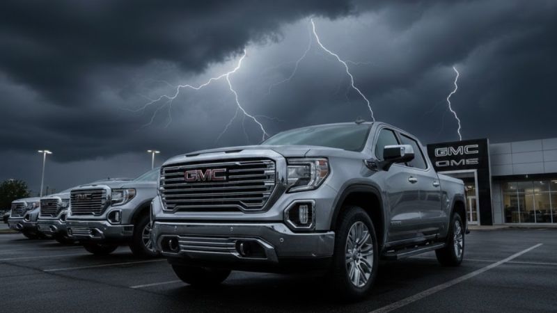 2026 GMC Sierra on the dealer's lot
