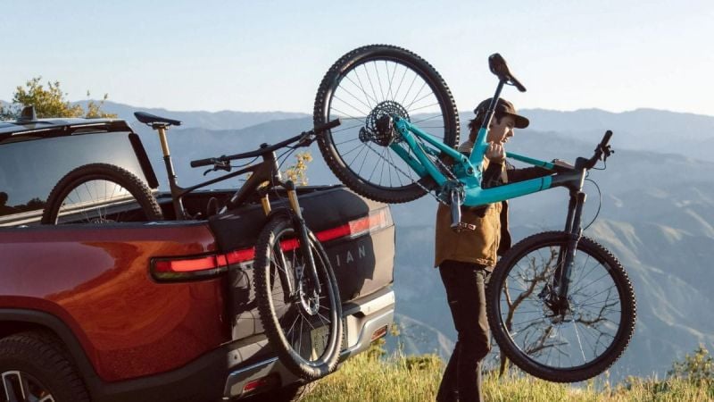 I Completed My First Long-Distance Trip With Commercial Charging in My Rivian R1T While Testing the Tailgate Bike Pad and Learning Valuable Road Trip Lessons