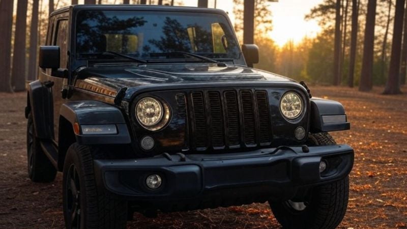 So I Installed a Rubicon Hood On My Jeep Wrangler Sport, But It Turned Out I Offended A Guy Who Was in a Rubicon, Saying I Shouldn't Have It on My Sport