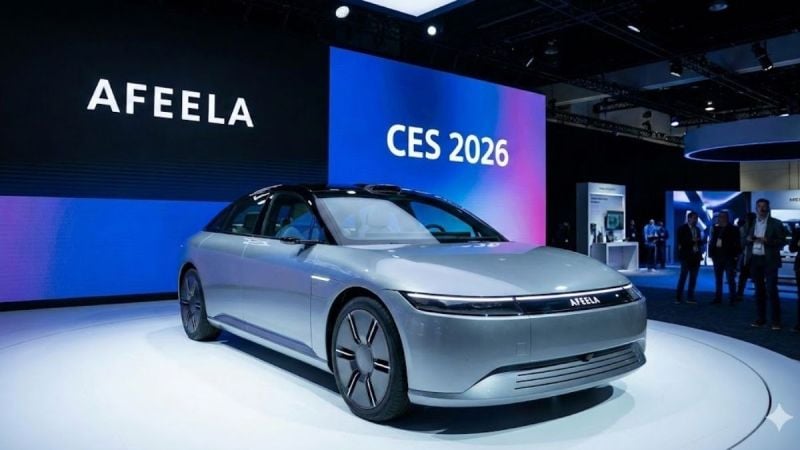 Sony Honda Mobility Afella At CES 2026