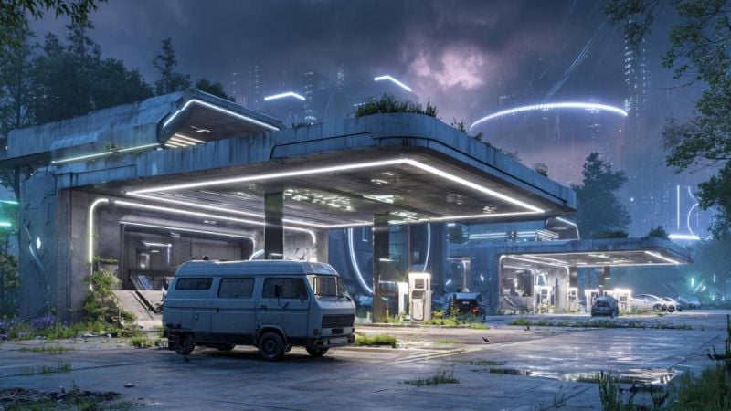 Hydrogen Fueling Station Falling Into Disuse and Disrepair 