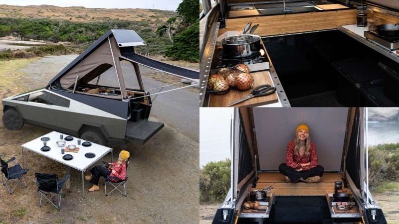 Tesla Cybertruck Camper