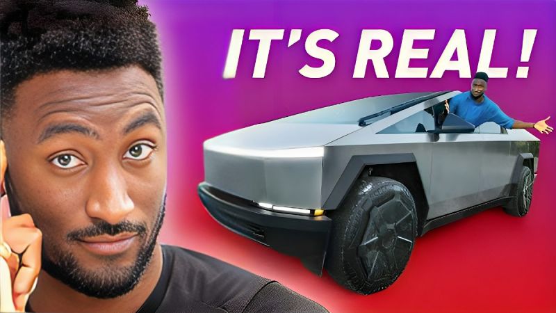 Tesla Cybertruck MKBHD