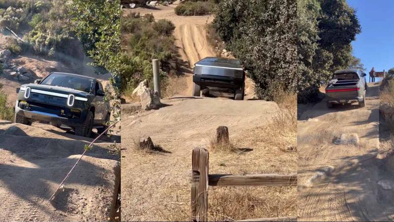 Tesla Cybertruck, Rivian R1T