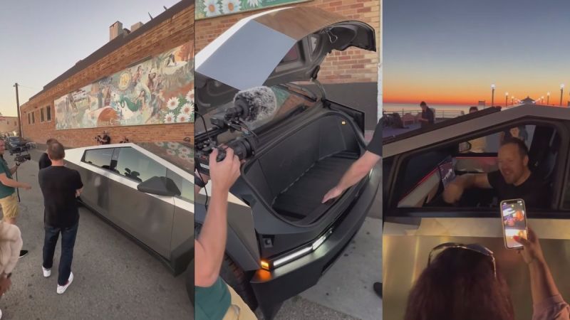 Tesla Cybertruck Top Gear