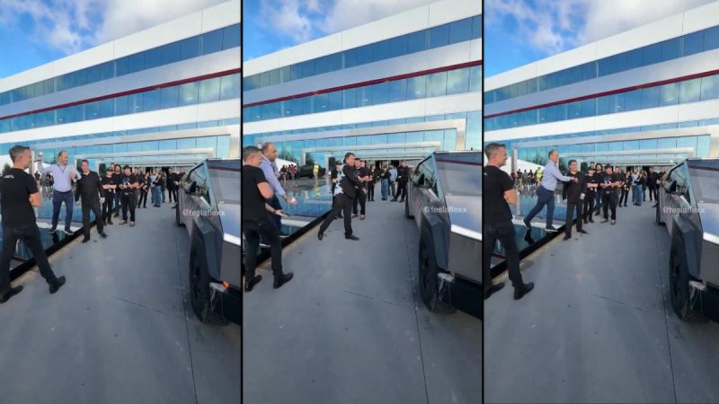 Tesla Cybertruck glass