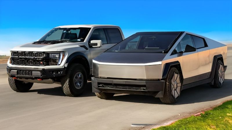 Tesla Cybertruck v Ford F-150