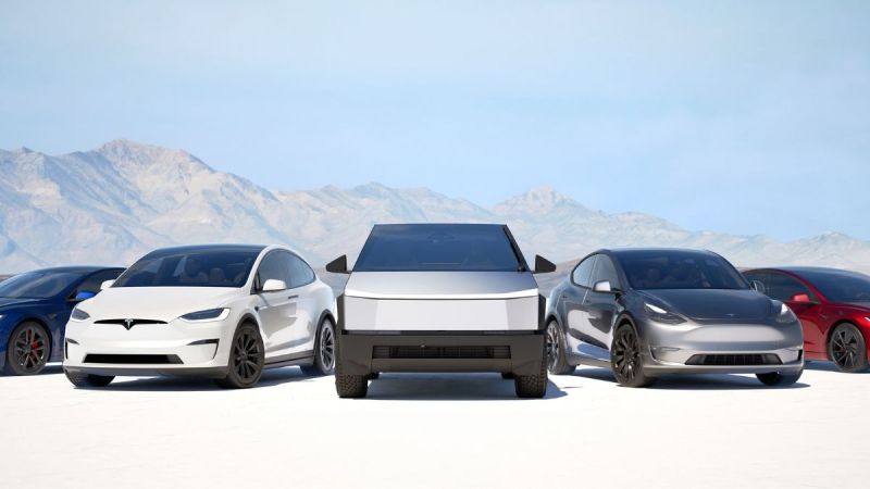 Tesla Model X, Model Y & Cybertruck