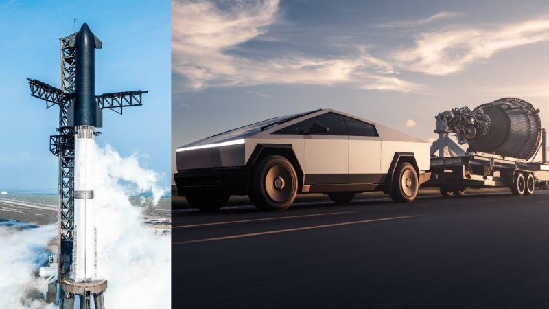 Tesla Cybertruck, SpaceX Starship