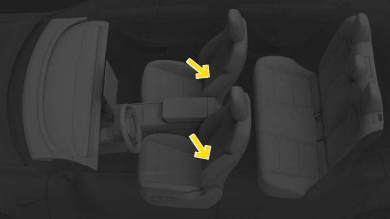 Tesla Model 3 seats