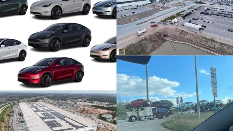 Tesla Model 3, Y, Cybertruck, Giga Texas