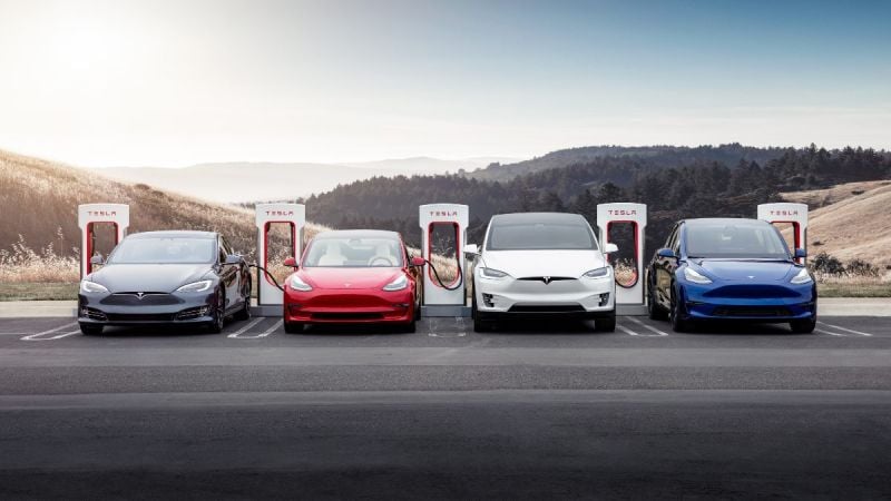 Tesla Model S, 3, X, Y