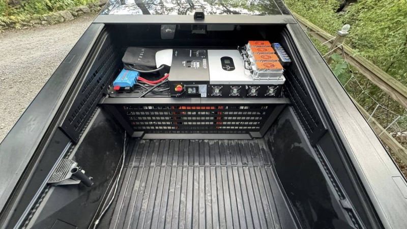 Tesla Wouldn't Sell Me a Range Extender For Cybertruck, So I Built My Own, Giving Me Just Short of 100 Miles of Extra Range