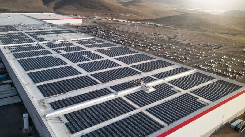 Tesla Gigafactory, courtesy of Tesla Inc.