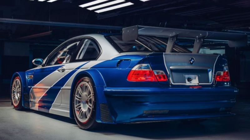 The BMW amazing E46 M3 GTR Need For Speed car