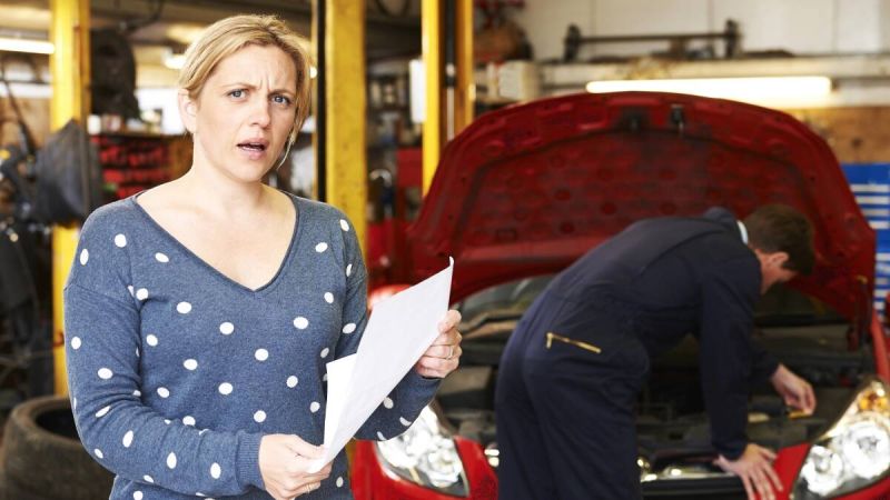 Women Are Often Scammed by Garages