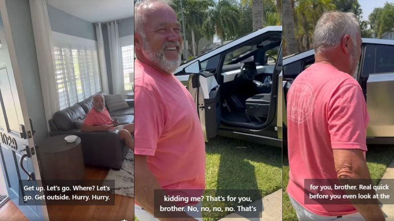 "The Day I Bought My Cybertruck I Liked It So Much, On My Drive Home Decided My Dad Was More Deserving Of It Than I