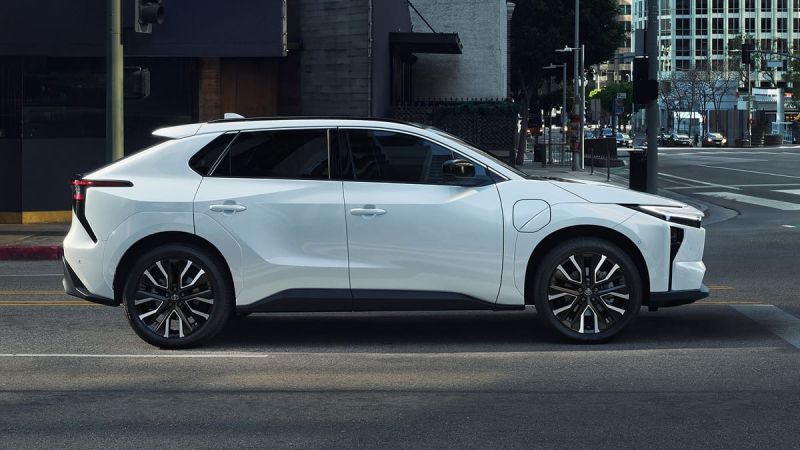 White 2026 Toyota Bz XLE AWD