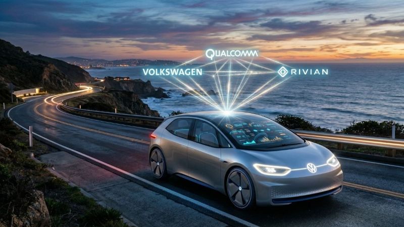 Why the VW-Qualcomm-Rivian Alliance is the New Blueprint for the Western Software-Defined Vehicle