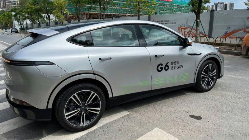 Xpeng G6 exterior design