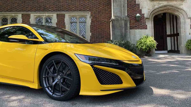 2020 Acura NSX Yellow