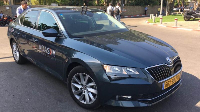 Skoda Octavia Adaski demo car Credit:Adasky