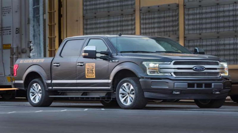The Ford F150 E-Truck Prototype