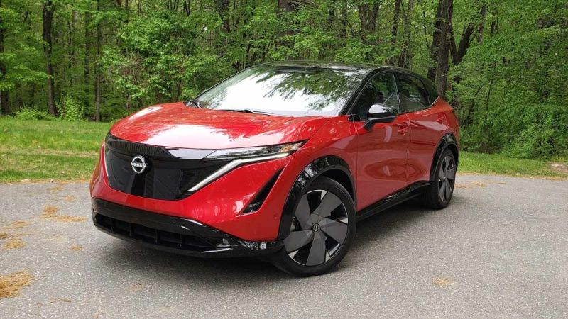 Nissan has canceled this beautiful vehicle, the Ariya battery-electric crossover