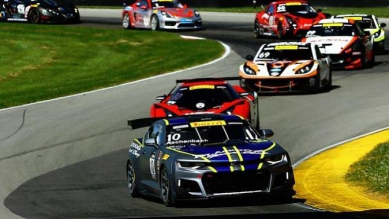 Aschenbach at Mid Ohio