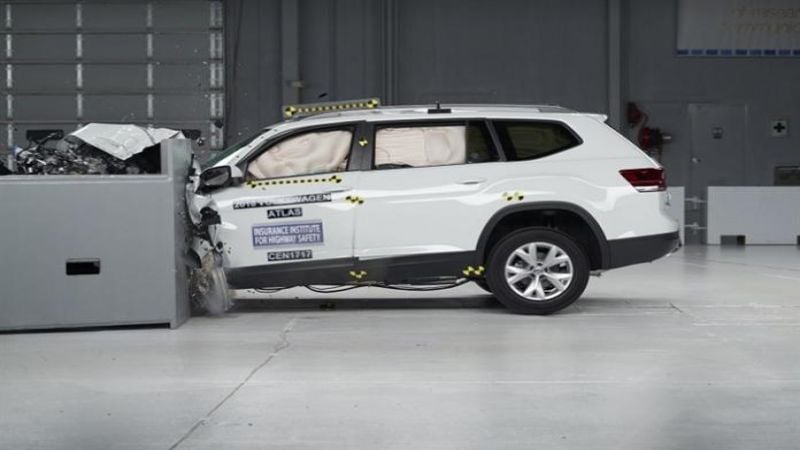 IIHS VW Atlas test