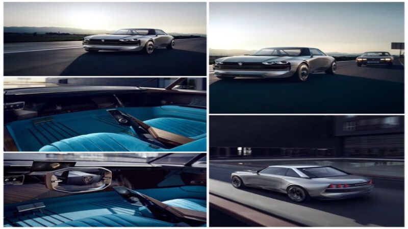 Peugeot e-LEGEND Concept Coupe Paris Auto Show 2018