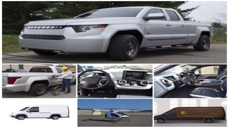 Workhorse Group’s Lineup: W-15 PHEV Pickup, Surefly Drone, N-GEN Delvery EV Van