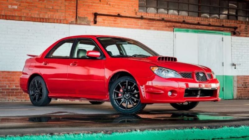 2006 Subaru WRX, Baby Driver stunt car